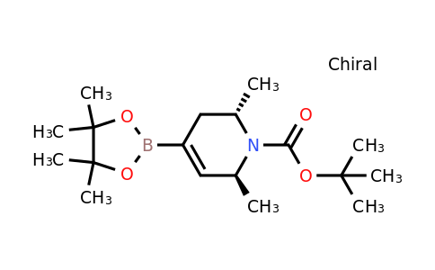 CAS 1005397-66-9 | tert-butyl trans-2,6-dimethyl-4-(tetramethyl-1,3,2-dioxaborolan-2-yl)-1,2,3,6-tetrahydropyridine-1-carboxylate