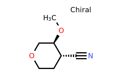 CAS 1005478-77-2 | trans-3-methoxytetrahydropyran-4-carbonitrile