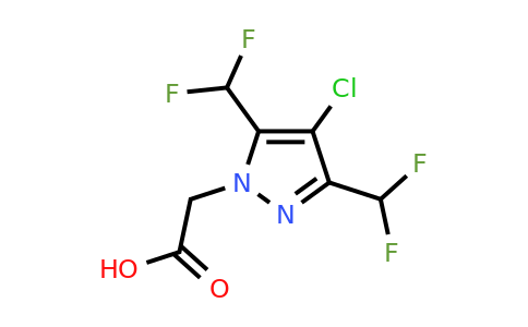 CAS 1005631-84-4 | 2-(4-Chloro-3,5-bis(difluoromethyl)-1H-pyrazol-1-yl)acetic acid
