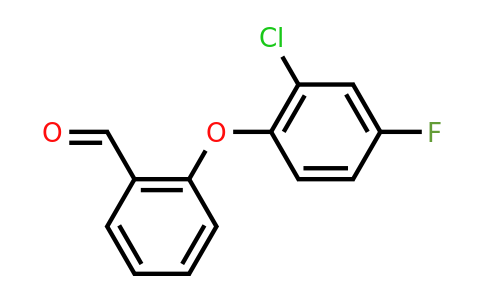 CAS 1005763-44-9 | 2-(2-chloro-4-fluorophenoxy)benzaldehyde