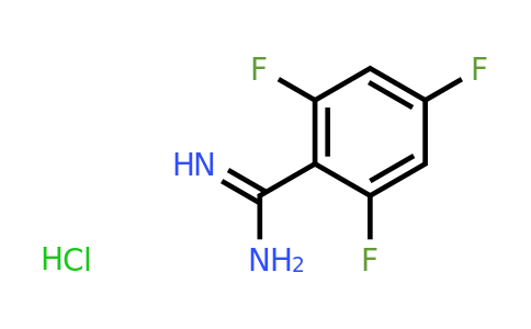 CAS 1006047-63-7 | 2,4,6-Trifluoro-benzamidine hydrochloride