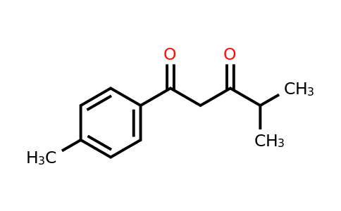 CAS 100612-22-4 | 4-methyl-1-(4-methylphenyl)pentane-1,3-dione