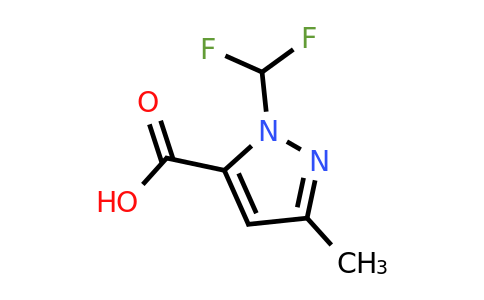 CAS 1006319-91-0 | 1-(Difluoromethyl)-3-methyl-1H-pyrazole-5-carboxylic acid
