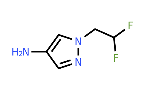 CAS 1006333-08-9 | 1-(2,2-Difluoroethyl)-1H-pyrazol-4-amine