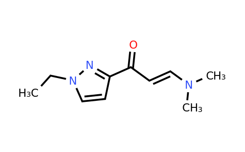 CAS 1006352-73-3 | (2E)-3-(dimethylamino)-1-(1-ethyl-1H-pyrazol-3-yl)prop-2-en-1-one