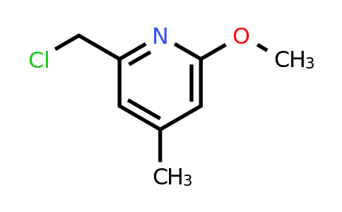 CAS 100636-47-3 | 2-(Chloromethyl)-6-methoxy-4-methylpyridine