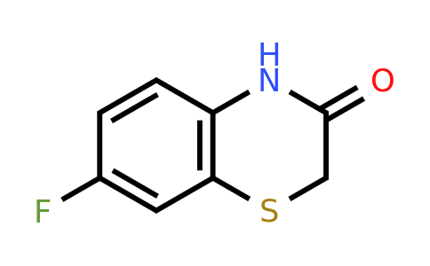 CAS 100638-20-8 | 7-fluoro-4H-1,4-benzothiazin-3-one