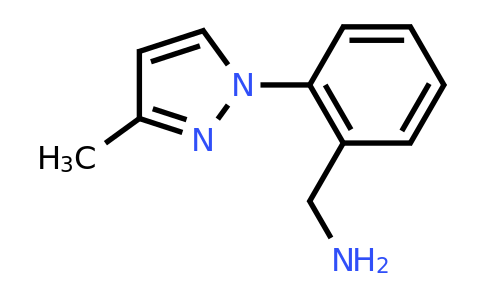 CAS 1006442-61-0 | [2-(3-methyl-1H-pyrazol-1-yl)phenyl]methanamine
