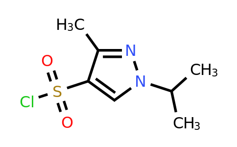 CAS 1006453-71-9 | 3-methyl-1-(propan-2-yl)-1H-pyrazole-4-sulfonyl chloride
