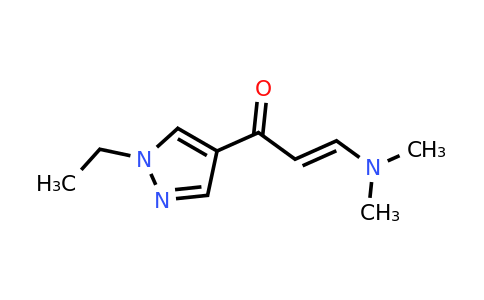 CAS 1006460-81-6 | (2E)-3-(dimethylamino)-1-(1-ethyl-1H-pyrazol-4-yl)prop-2-en-1-one