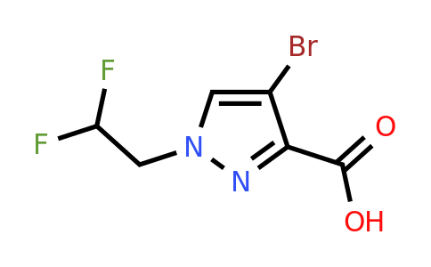 CAS 1006462-05-0 | 4-Bromo-1-(2,2-difluoroethyl)-1H-pyrazole-3-carboxylic acid