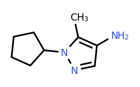 CAS 1006495-85-7 | 1-cyclopentyl-5-methyl-1H-pyrazol-4-amine