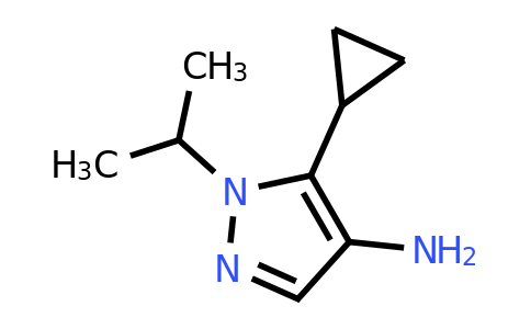 CAS 1006496-39-4 | 5-cyclopropyl-1-(propan-2-yl)-1H-pyrazol-4-amine