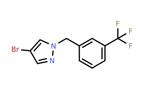 CAS 1006538-98-2 | 4-bromo-1-{[3-(trifluoromethyl)phenyl]methyl}-1H-pyrazole