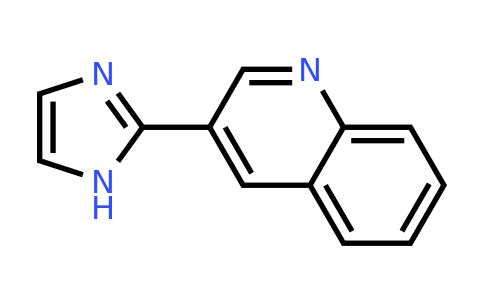 CAS 1006589-08-7 | 3-(1H-Imidazol-2-yl)quinoline
