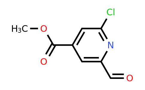 CAS 1006598-63-5 | Methyl 2-chloro-6-formylisonicotinate