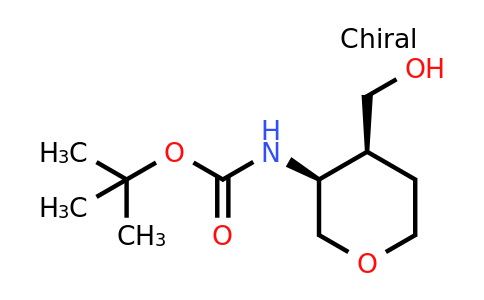 CAS 1006891-20-8 | tert-butyl N-[cis-4-(hydroxymethyl)oxan-3-yl]carbamate