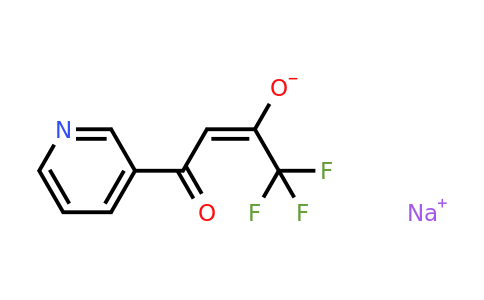 CAS 1006961-03-0 | sodium (2E)-1,1,1-trifluoro-4-oxo-4-(pyridin-3-yl)but-2-en-2-olate