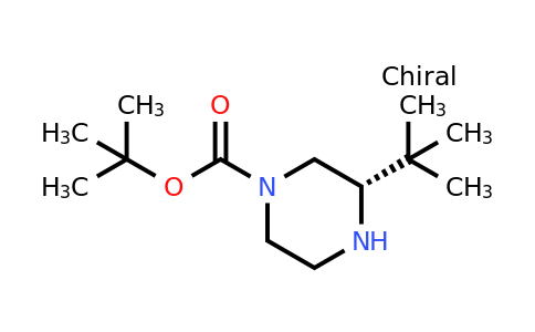 CAS 1007112-88-0 | (S)-3-Tert-butyl-piperazine-1-carboxylic acid tert-butyl ester