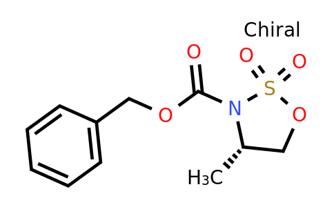 CAS 1007121-72-3 | (S)-3-Cbz-4-methyl-1,2,3-oxathiazolidine 2,2-dioxide