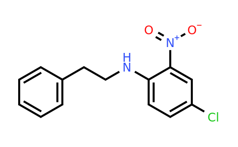 CAS 100716-41-4 | 4-Chloro-2-nitro-N-phenethylaniline