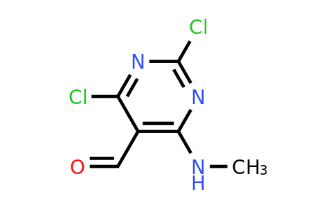2,4-Dichloro-6-(methylamino)pyrimidine-5-carbaldehyde