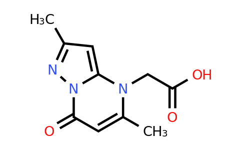 CAS 1007215-68-0 | 2-(2,5-dimethyl-7-oxo-pyrazolo[1,5-a]pyrimidin-4-yl)acetic acid