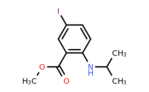 CAS 1007374-49-3 | Methyl 5-iodo-2-(isopropylamino)benzoate