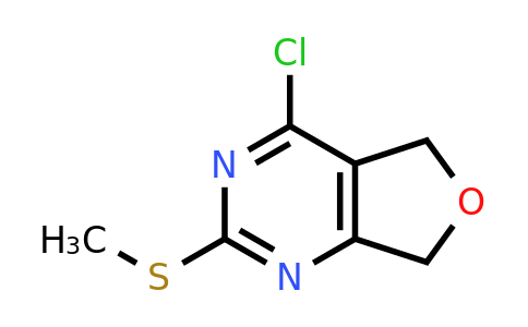 CAS 1007396-05-5 | 4-Chloro-2-(methylthio)-5,7-dihydrofuro[3,4-D]pyrimidine