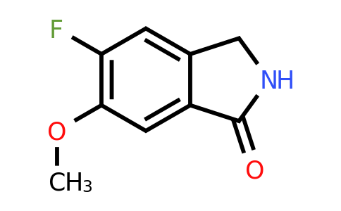 CAS 1007455-24-4 | 5-Fluoro-6-methoxyisoindolin-1-one
