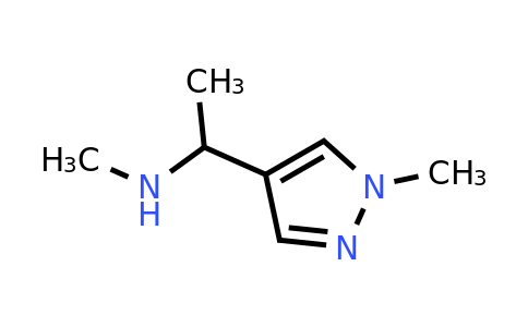 CAS 1007459-61-1 | methyl[1-(1-methyl-1H-pyrazol-4-yl)ethyl]amine