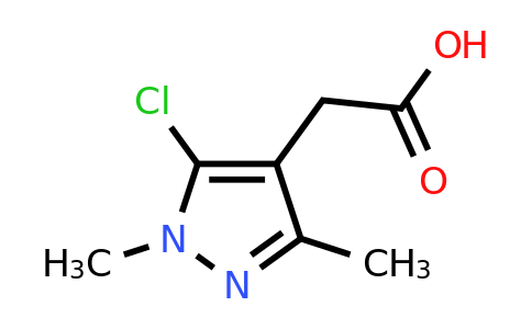 CAS 1007515-41-4 | 2-(5-chloro-1,3-dimethyl-1H-pyrazol-4-yl)acetic acid