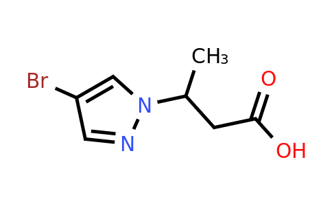 CAS 1007517-56-7 | 3-(4-bromo-1H-pyrazol-1-yl)butanoic acid