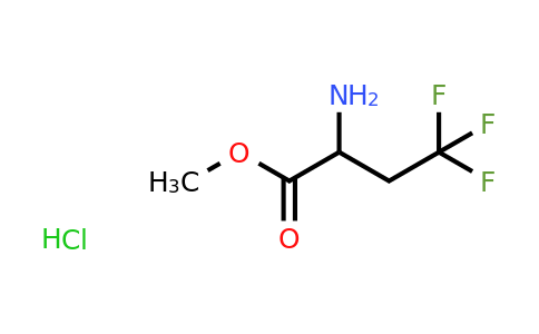 CAS 1007583-54-1 | methyl 2-amino-4,4,4-trifluorobutanoate hydrochloride