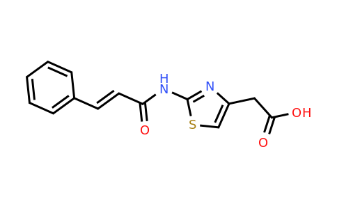 CAS 1007683-65-9 | (2-{[(2E)-3-phenylprop-2-enoyl]amino}-1,3-thiazol-4-yl)acetic acid