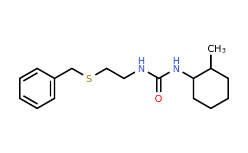 CAS 1007818-44-1 | 1-[2-(Benzylsulfanyl)ethyl]-3-(2-methylcyclohexyl)urea