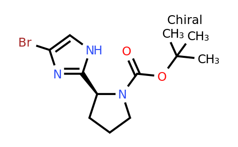 CAS 1007882-59-8 | tert-butyl (2S)-2-(4-bromo-1H-imidazol-2-yl)pyrrolidine-1-carboxylate