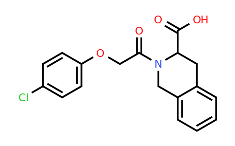 CAS 1007926-86-4 | 2-[2-(4-chlorophenoxy)acetyl]-1,2,3,4-tetrahydroisoquinoline-3-carboxylic acid