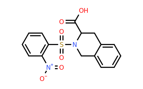 CAS 1008002-08-1 | 2-(2-nitrobenzenesulfonyl)-1,2,3,4-tetrahydroisoquinoline-3-carboxylic acid