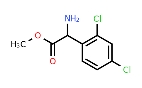 CAS 1008008-56-7 | methyl 2-amino-2-(2,4-dichlorophenyl)acetate