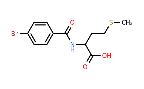 CAS 1008010-19-2 | 2-[(4-bromophenyl)formamido]-4-(methylsulfanyl)butanoic acid