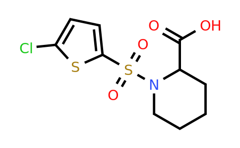 CAS 1008038-62-7 | 1-[(5-Chloro-2-thienyl)sulfonyl]piperidine-2-carboxylic acid