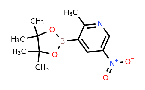 CAS 1008138-66-6 | 2-Methyl-5-nitropyridine-3-boronic acid pinacol ester