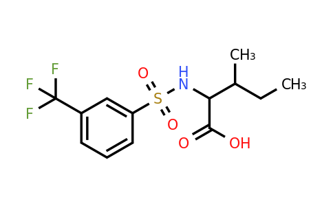 CAS 1008214-80-9 | 3-methyl-2-[3-(trifluoromethyl)benzenesulfonamido]pentanoic acid