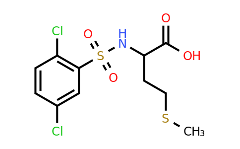 CAS 1008243-41-1 | 2-(2,5-dichlorobenzenesulfonamido)-4-(methylsulfanyl)butanoic acid