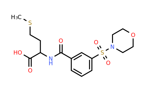 CAS 1008265-56-2 | 4-(methylsulfanyl)-2-{[3-(morpholine-4-sulfonyl)phenyl]formamido}butanoic acid
