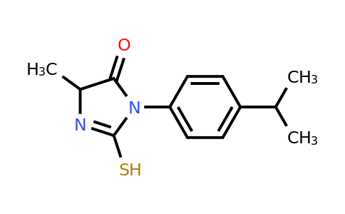 CAS 1008283-53-1 | 4-methyl-1-[4-(propan-2-yl)phenyl]-2-sulfanyl-4,5-dihydro-1H-imidazol-5-one