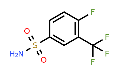CAS 1008304-87-7 | 4-Fluoro-3-(trifluoromethyl)benzenesulfonamide