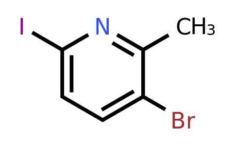 CAS 1008361-77-0 | 3-Bromo-6-iodo-2-methylpyridine