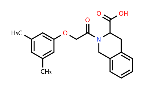 CAS 1008369-07-0 | 2-[2-(3,5-dimethylphenoxy)acetyl]-1,2,3,4-tetrahydroisoquinoline-3-carboxylic acid